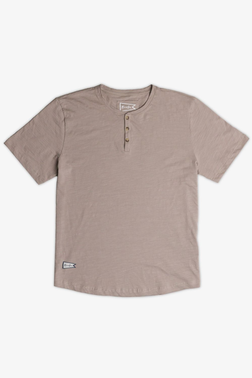 Slub Cotton Henley Tee