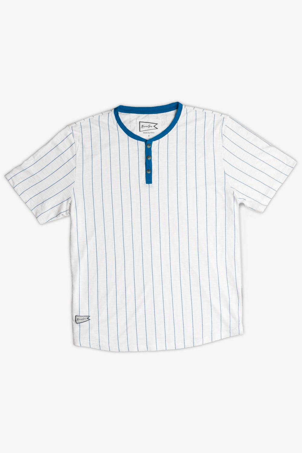Pinstripe Henley Tee