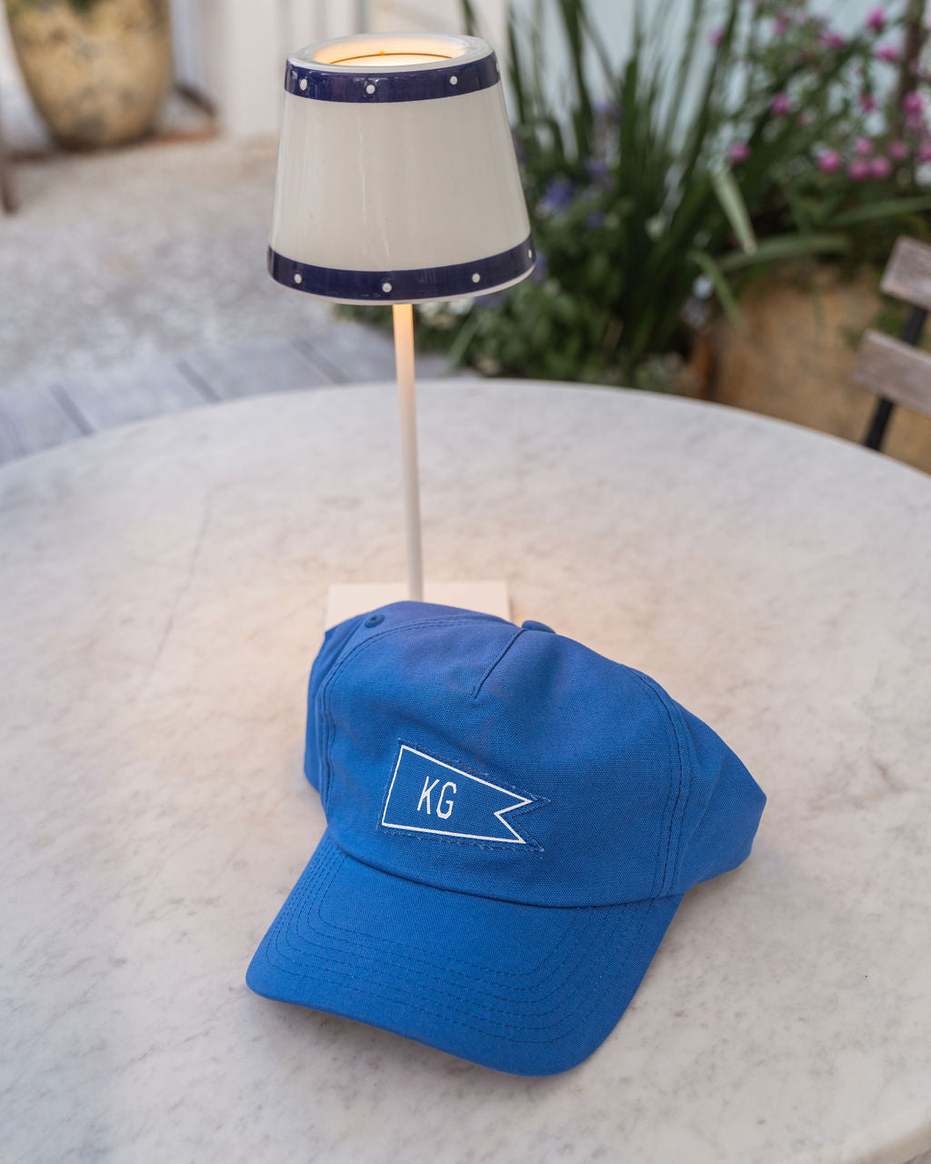 Royal blue burgee hat