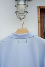 Light Blue Pique Polo