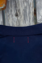 Navy Pique Polo