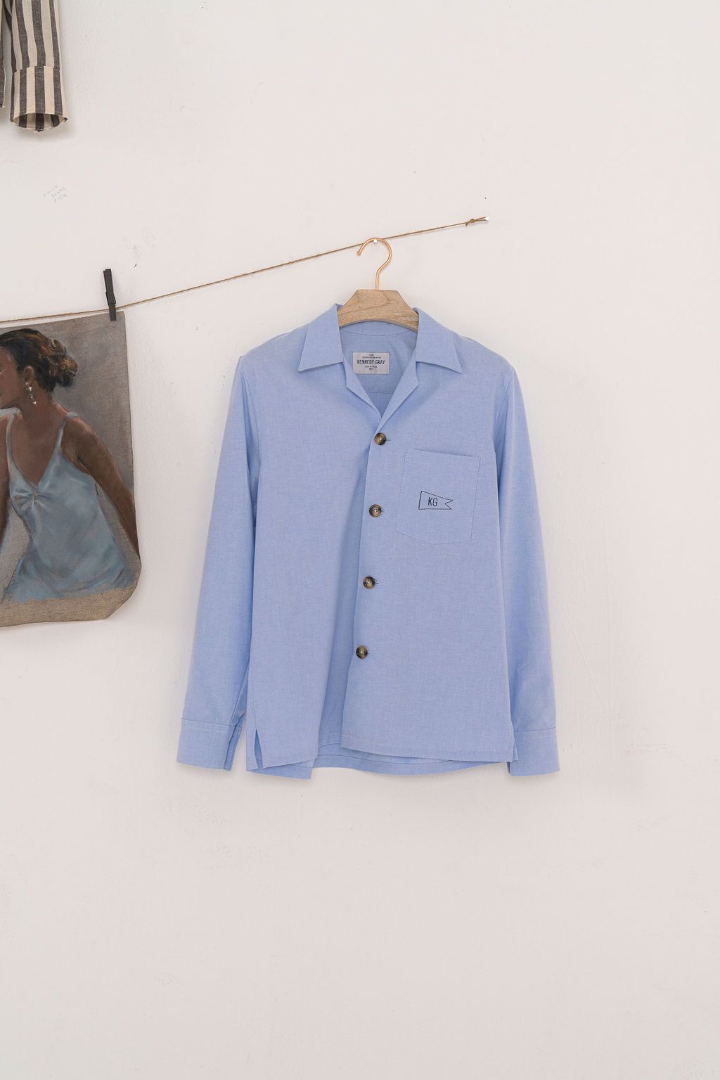Blue Oxford Shirt
