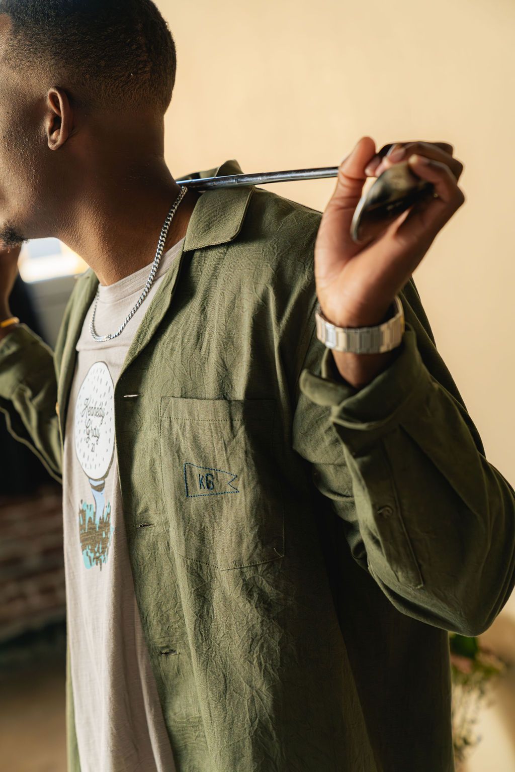 Hemlock Green Shirt