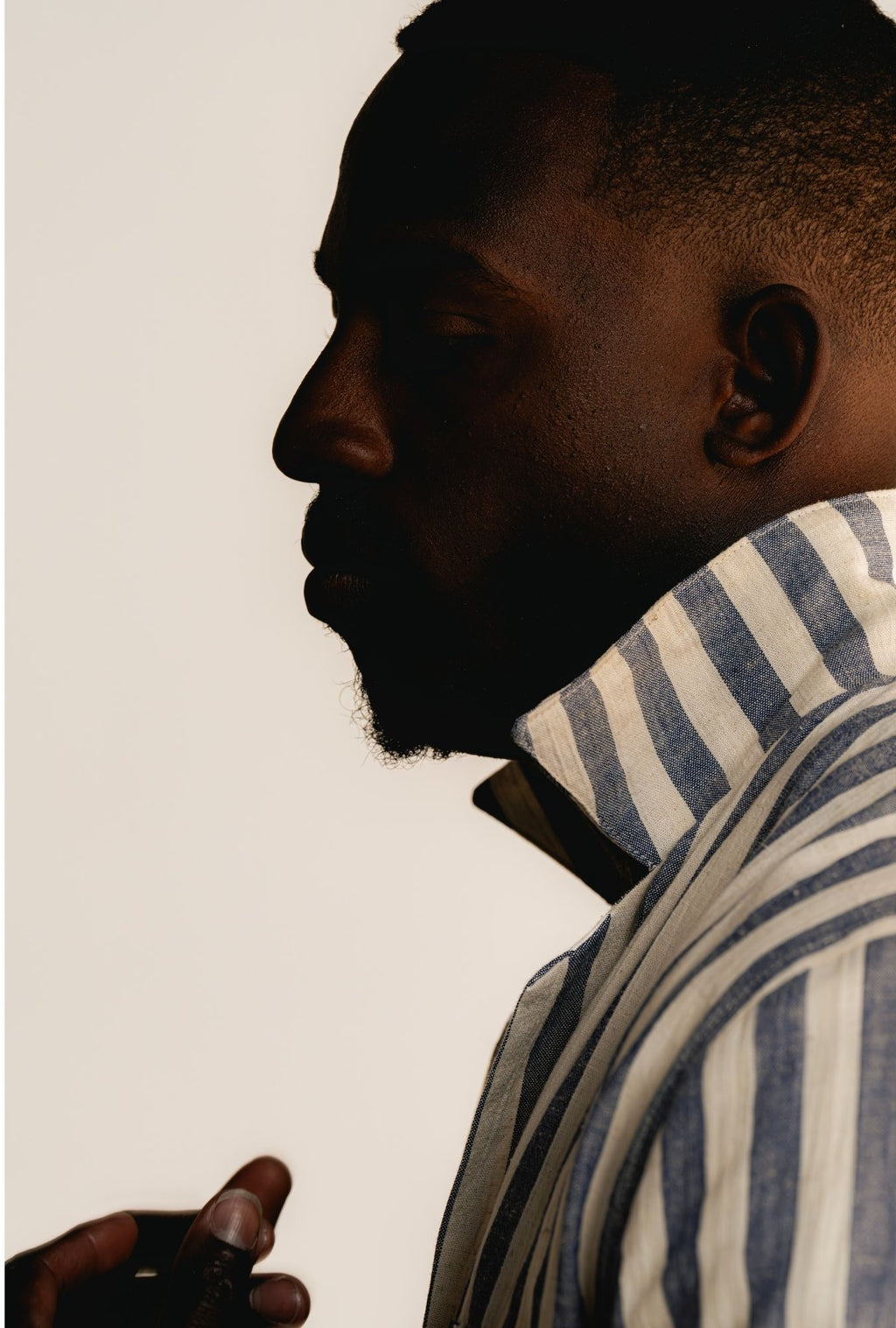 Blue Nautical Stripe Shirt