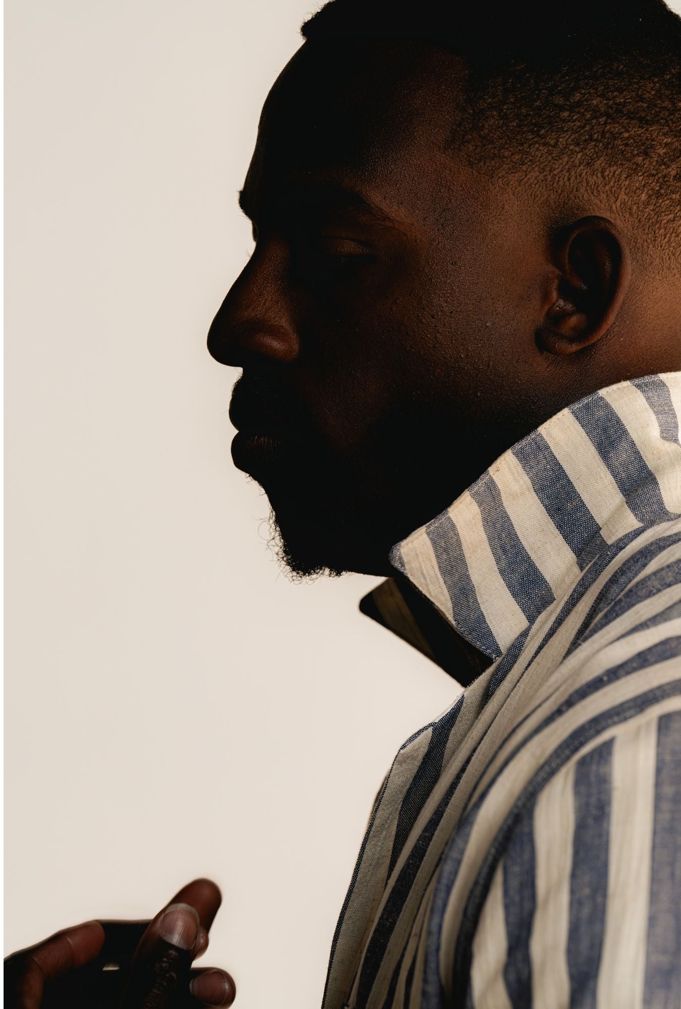 Blue Nautical Stripe Shirt