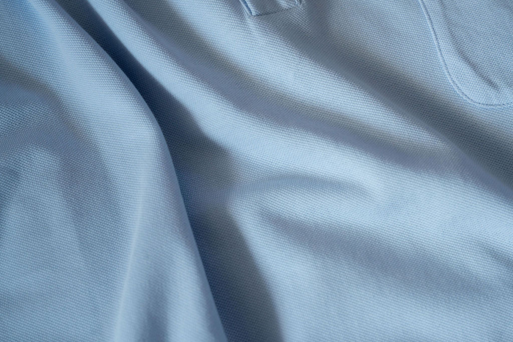 Light Blue Pique Polo