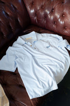 Light Blue Pique Polo