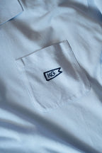 Light Blue Pique Polo