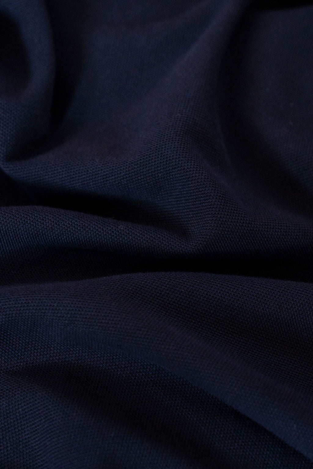 Navy Pique Polo