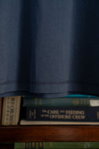 Faded Navy Henley Tee