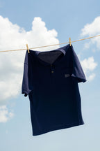 Navy Pique Polo