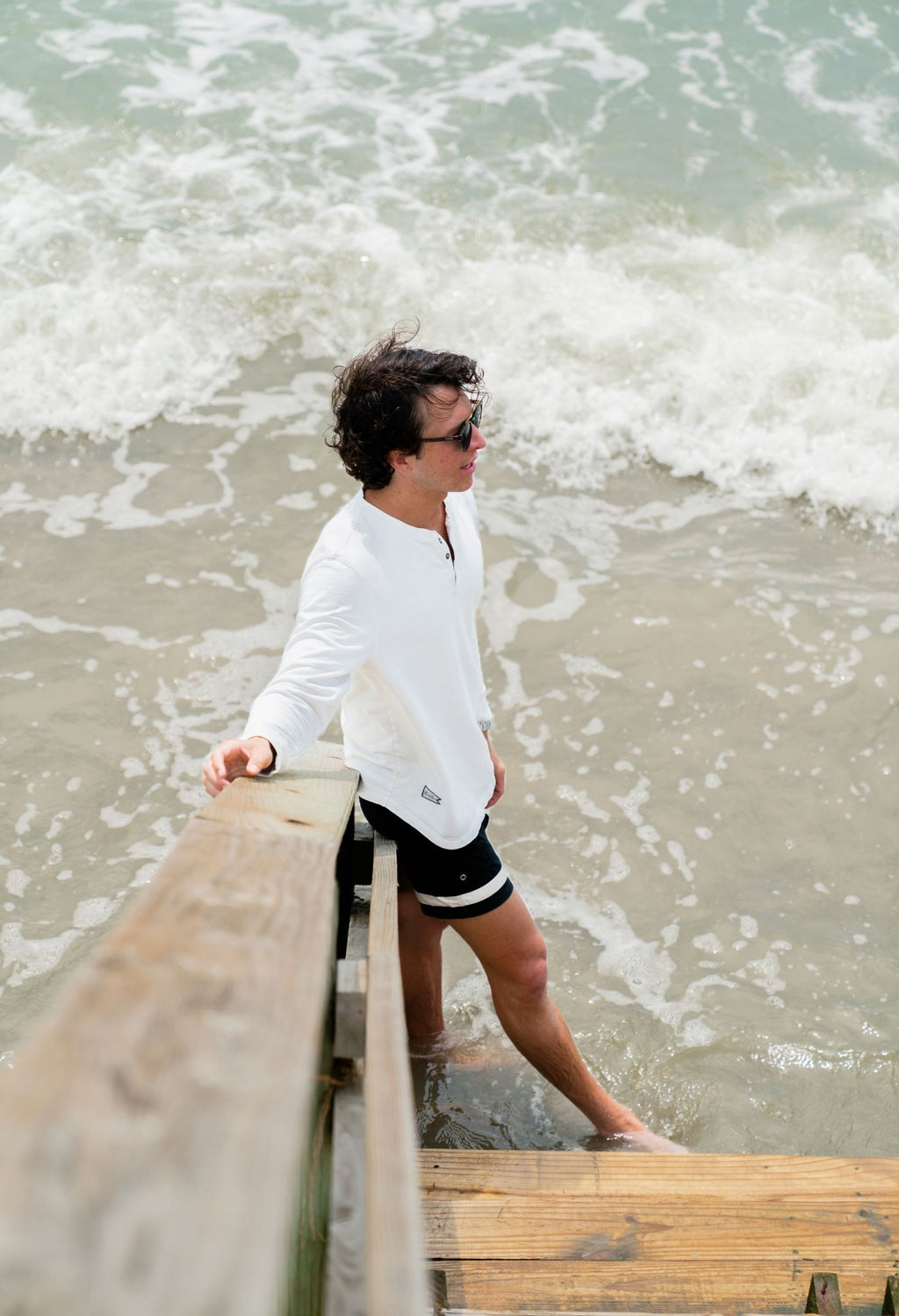 Henley Sweatshirt