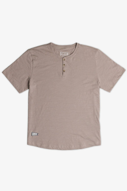 Slub Cotton Henley Tee