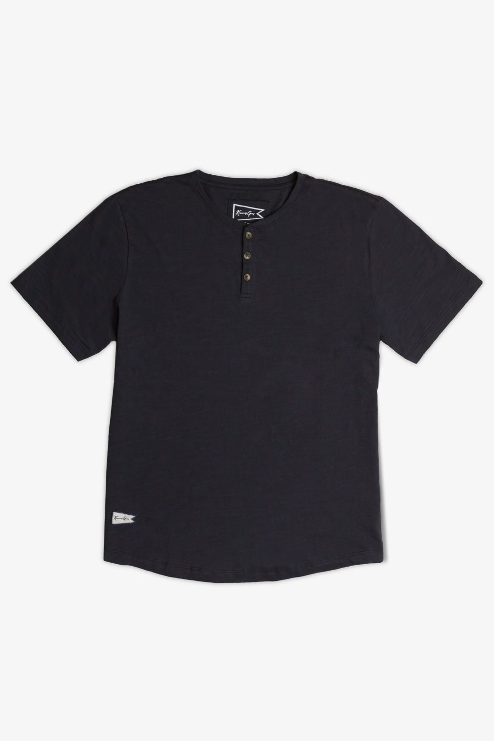 Slub Cotton Henley Tee
