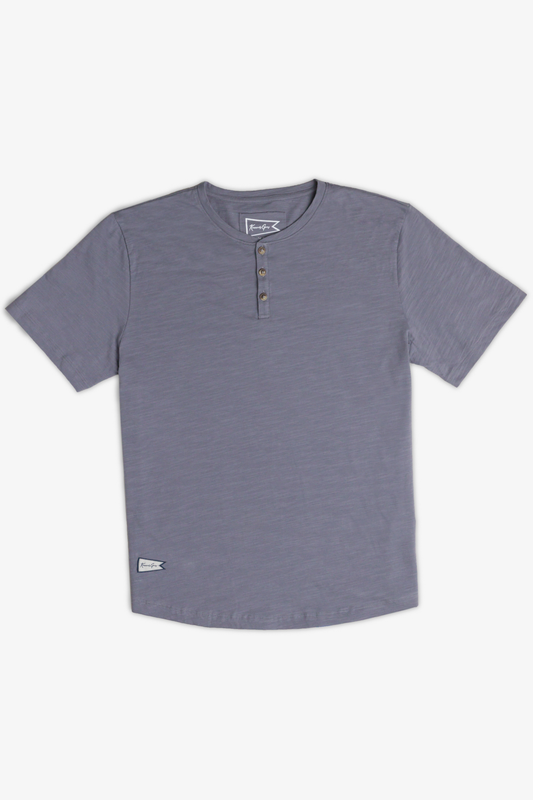 Slub Cotton Henley Tee