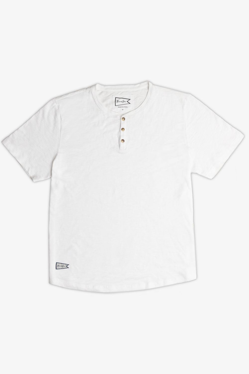 Slub Cotton Henley Tee