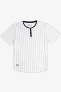 Pinstripe Henley Tee